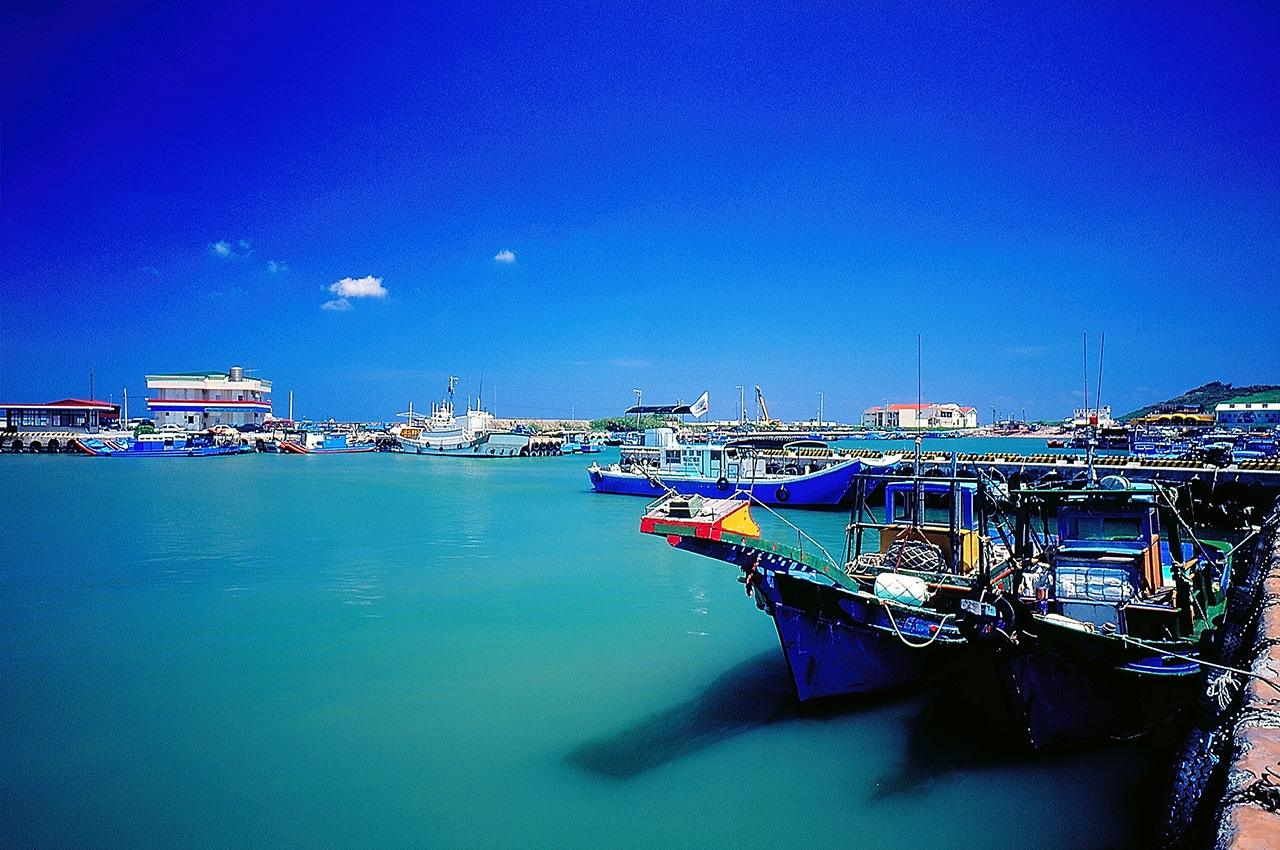 恆春後壁湖漁港景色