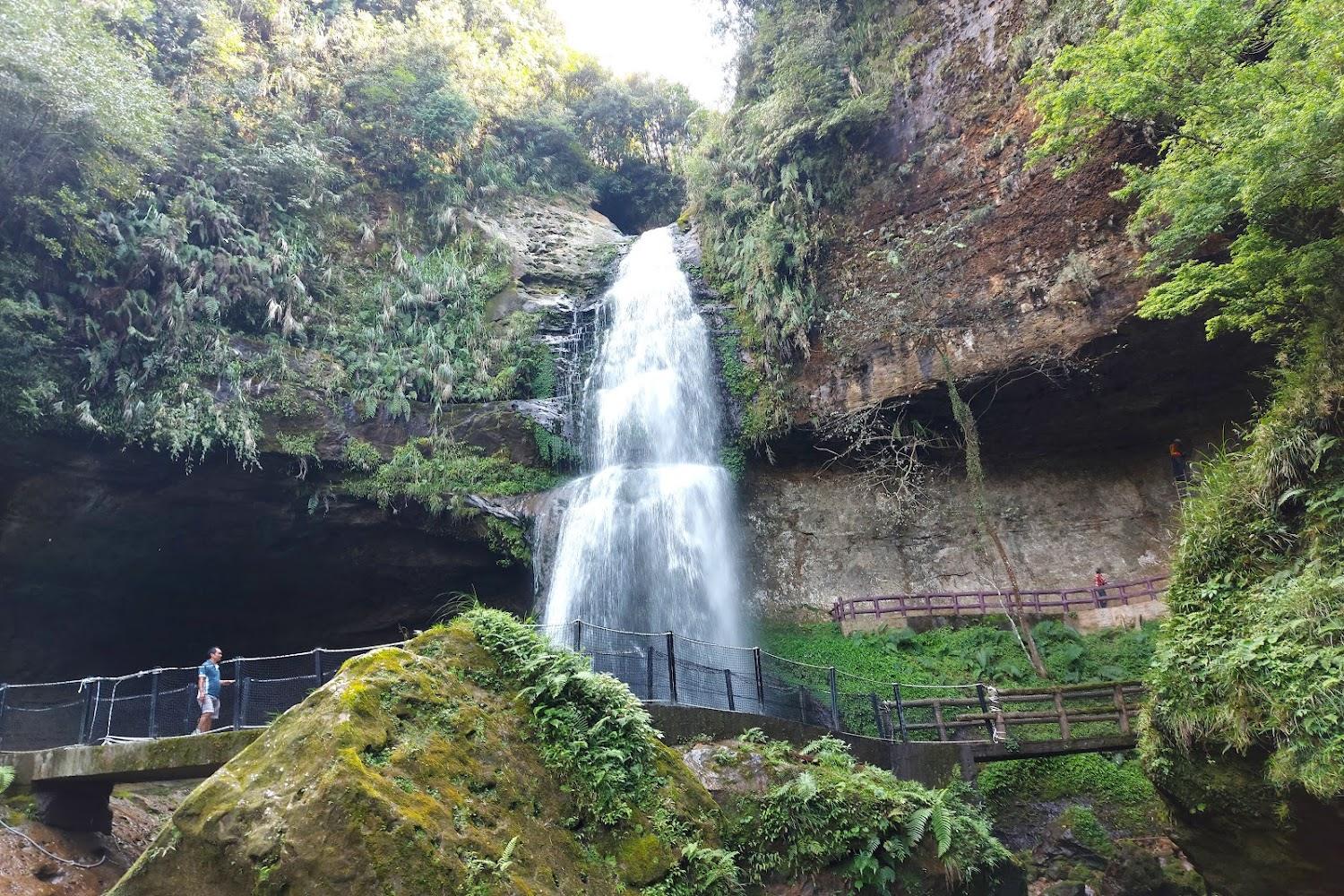 杉林溪森林遊樂園松瀧岩瀑布