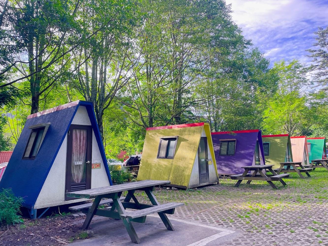 A區露營位與棧板