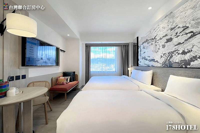 明亮的衛浴空間，提升了住宿的舒適度