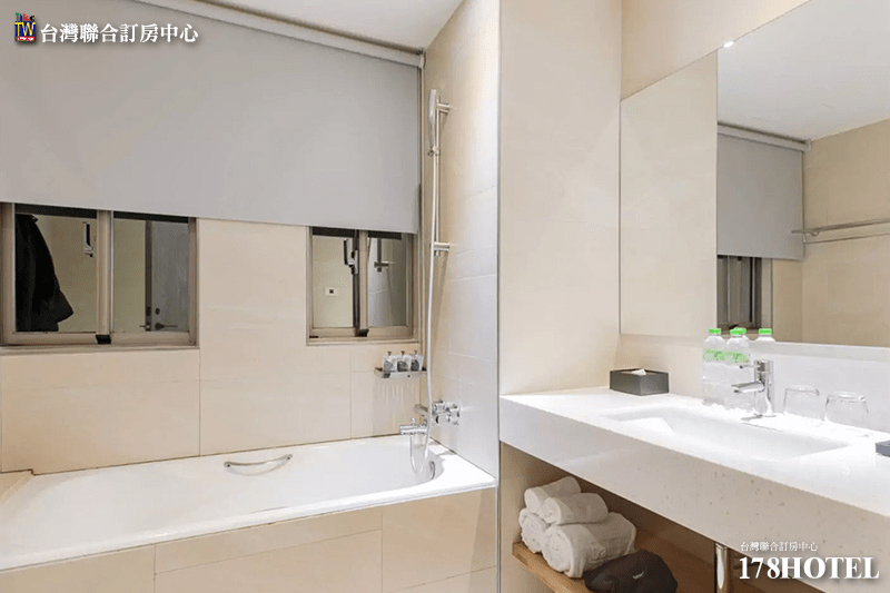 大湖璞旅大廳空間，明亮且具設計感的接待區域