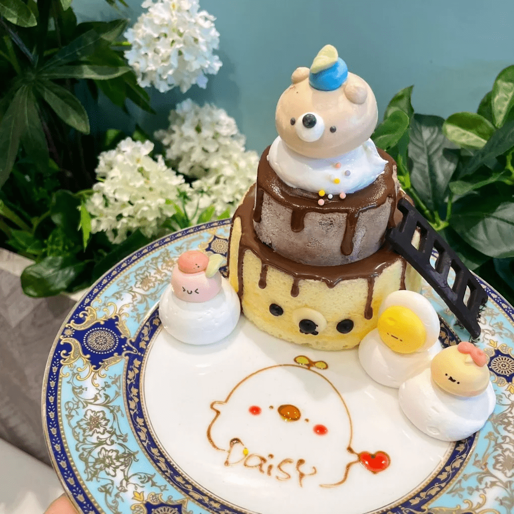 造型可愛的萌熊甜點與精緻擺盤，是店內最具人氣的必點招牌