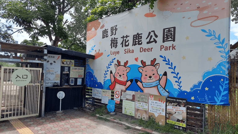 鹿野梅花鹿公園｜台東親子必訪療癒景點，近距離互動梅花鹿超可愛