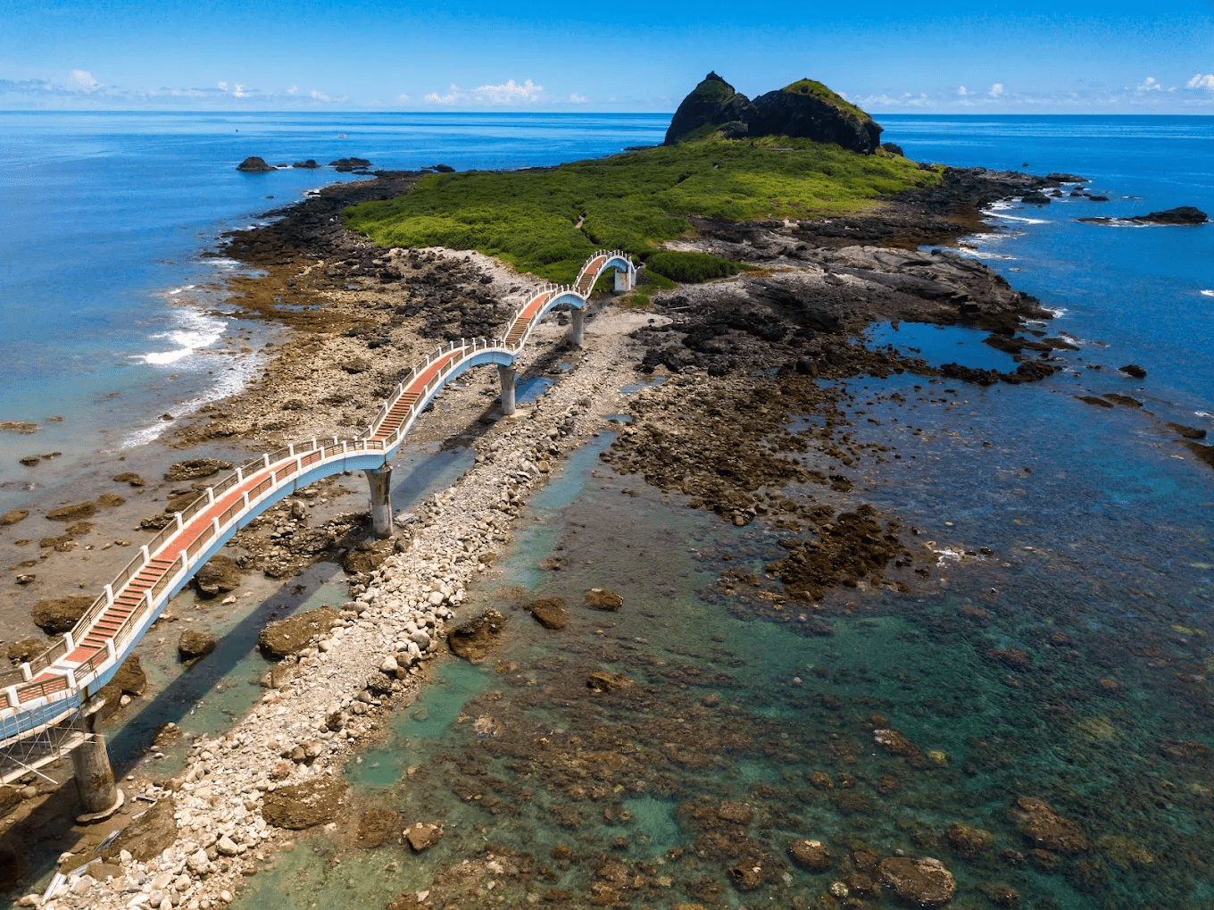 三仙台跨海步橋壯闊景觀