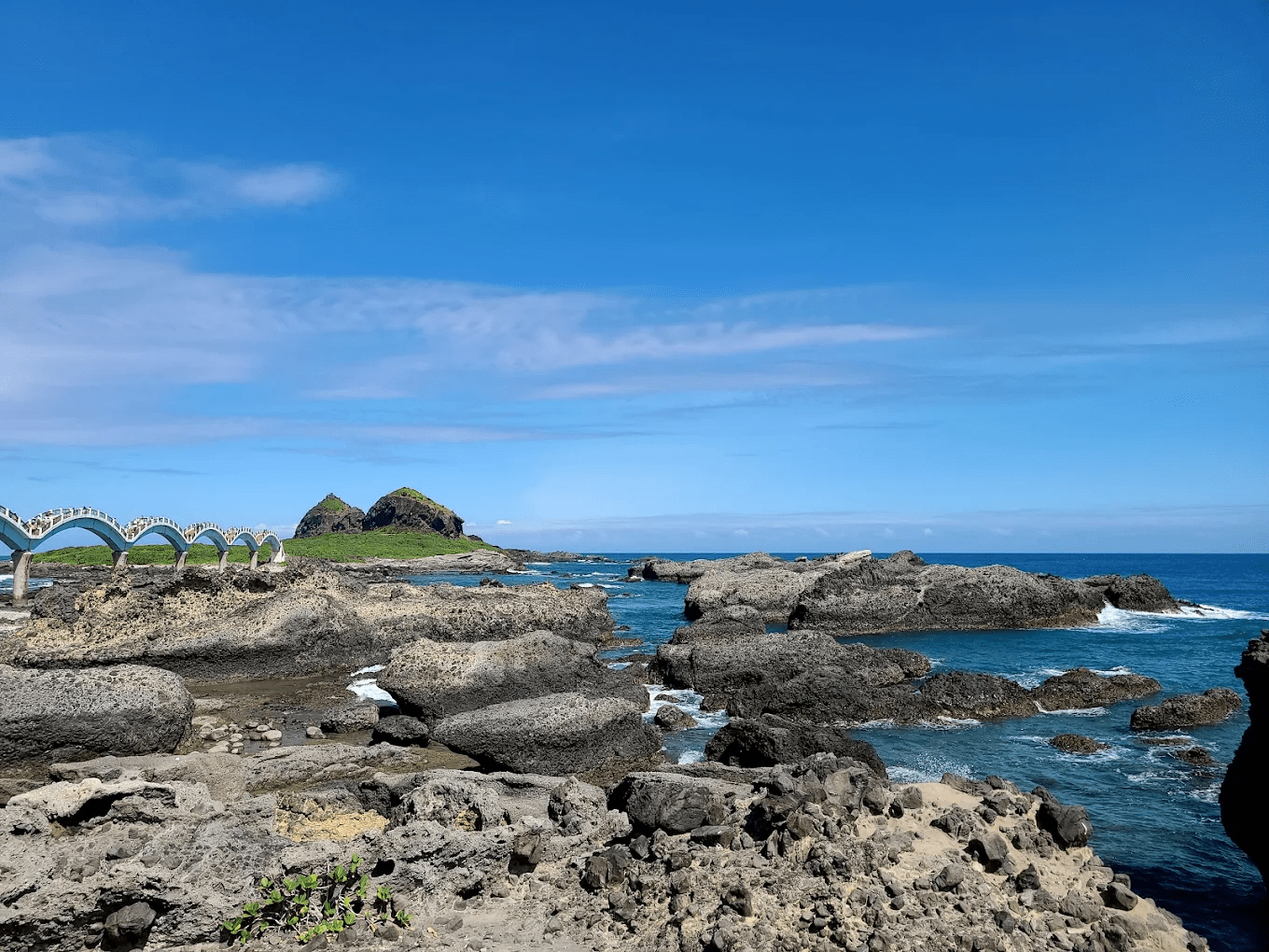 近視角觀察三仙台跨海步橋