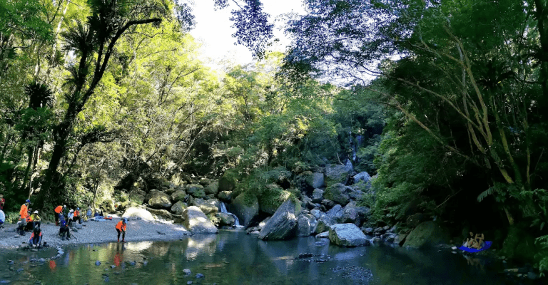 雲森瀑布｜秋冬走進三峽森林秘境，霧氣與水聲特別療癒