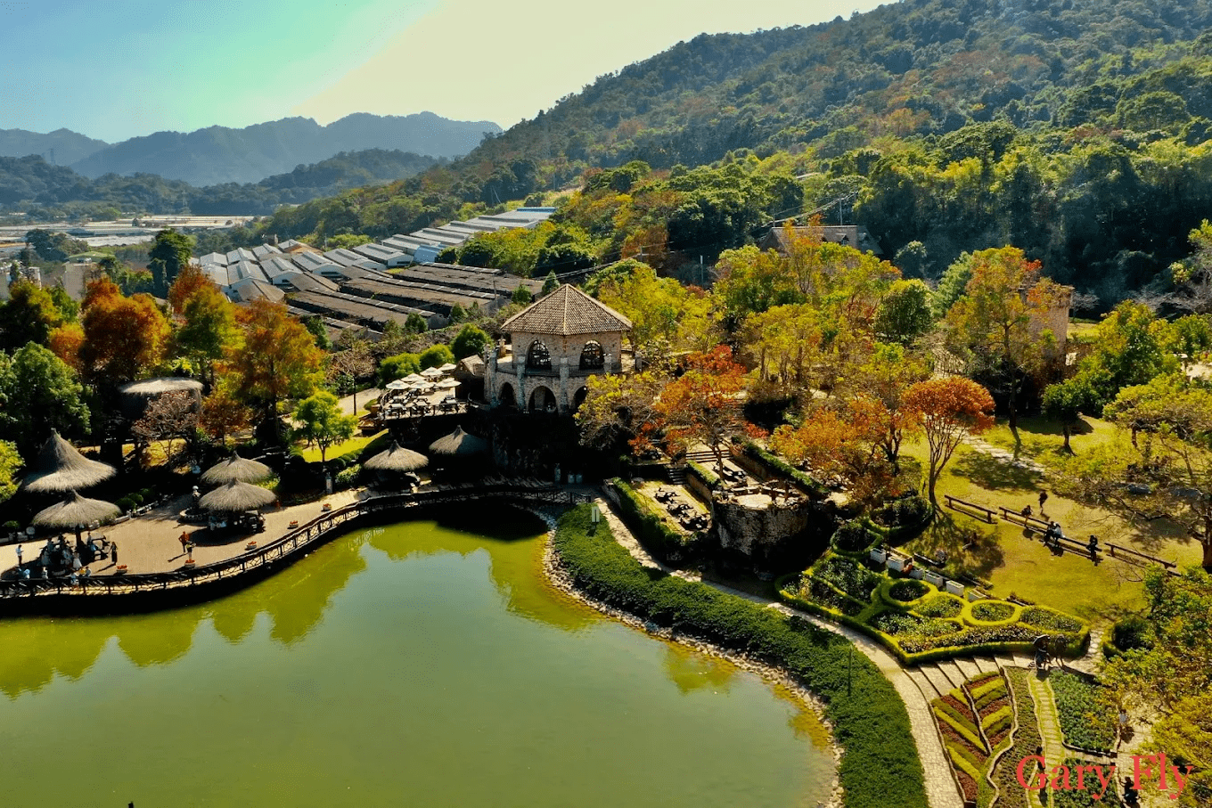 新社莊園古堡｜走進歐洲電影場景，台中最夢幻的山城秘境