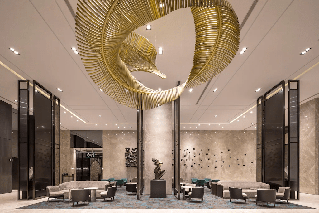 把行李放在台南市中心,入住煙波大飯店台南館,用步行展開一段城市夜色