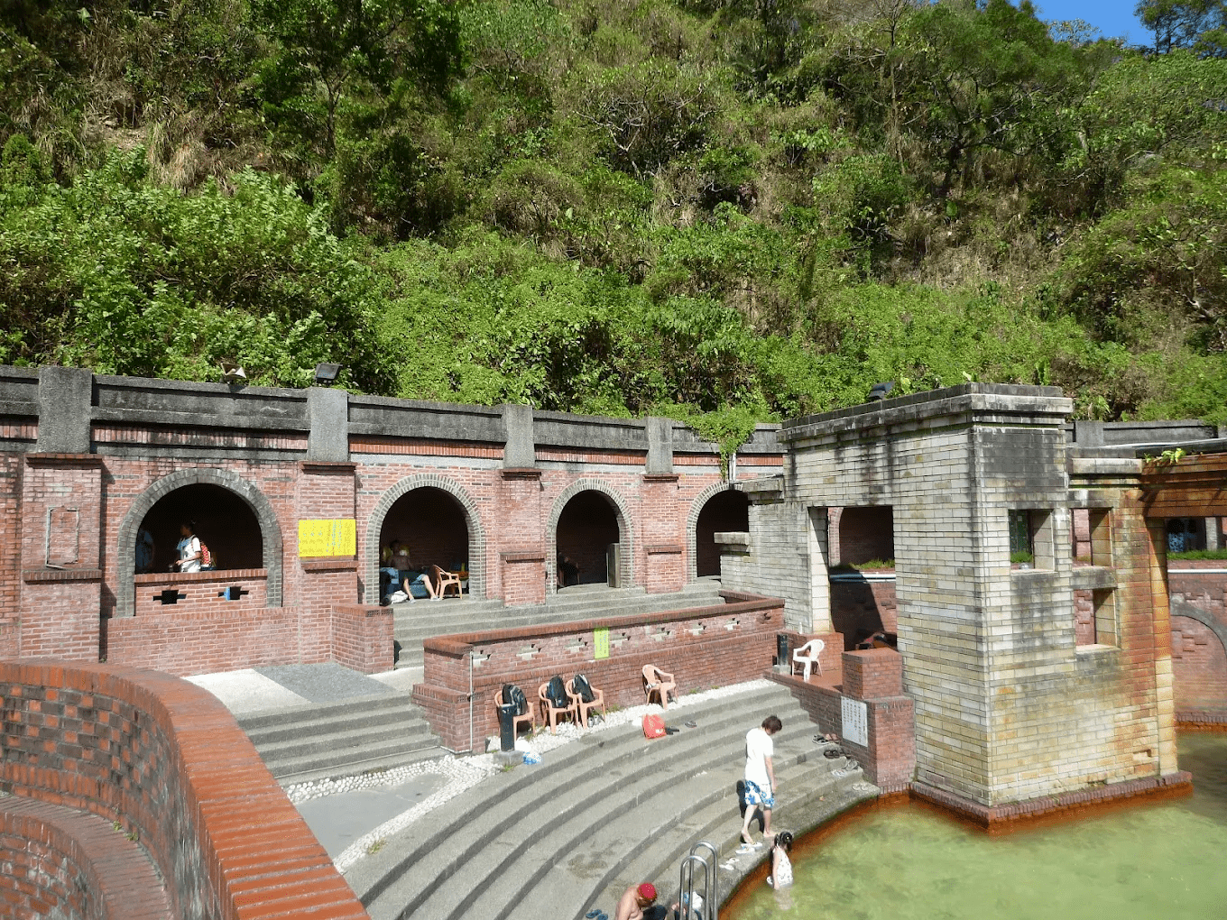 蘇澳冷泉公園入口美景