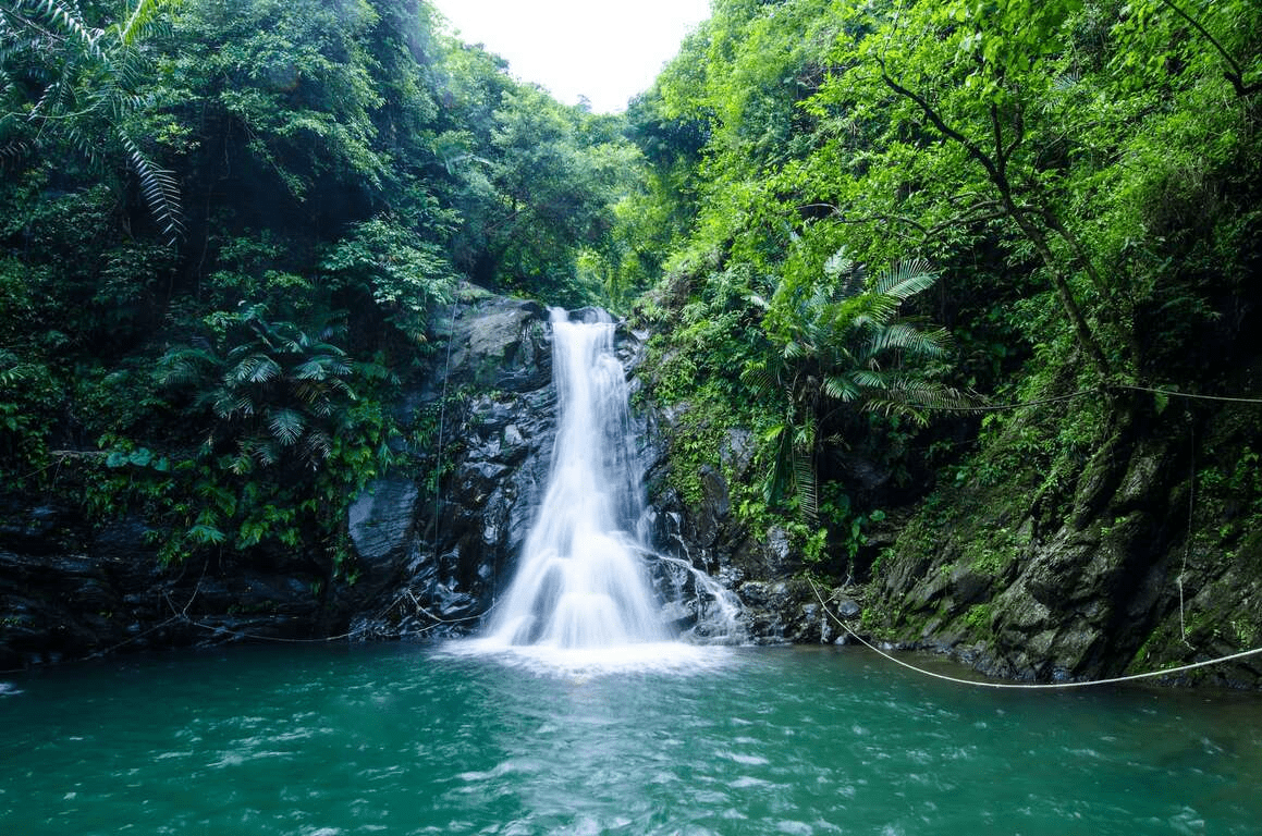 陽光落進高屏溪河床的午後,沿路遇見涼山瀑布與屏東山林的安靜節奏