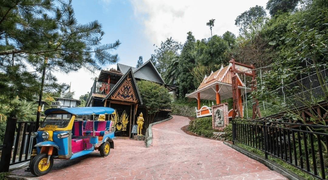 不用飛泰國也能走進南洋風情，在雲林古坑遇見桂林映象會館的慢活時光