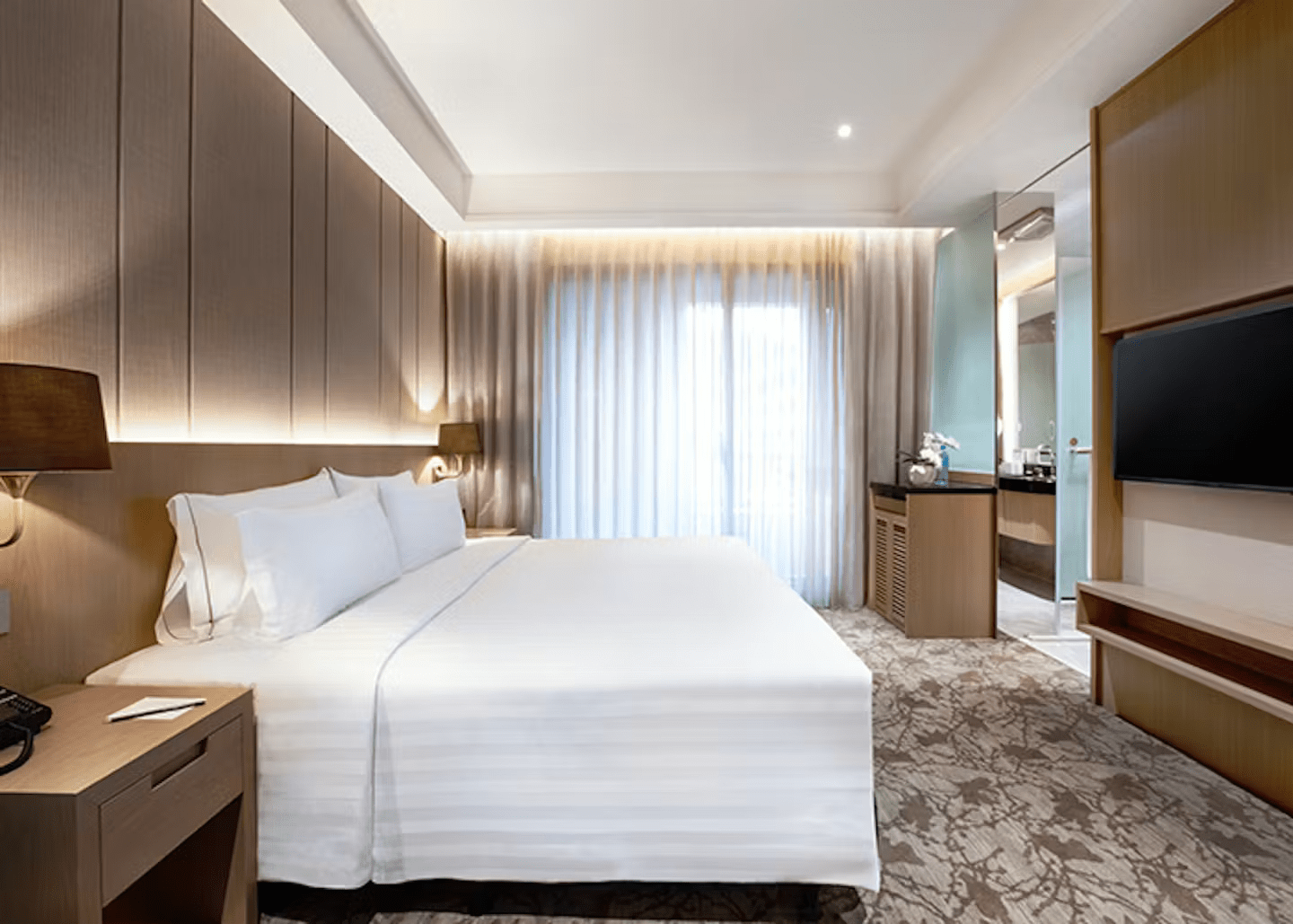 在礁溪遇見不同的泡湯方式，中天溫泉渡假飯店讓溫泉旅行多了些度假感