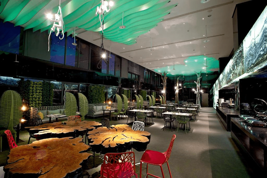 走進像電影場景的森林旅店,阿樹國際旅店,藏在松山的自然系設計秘境