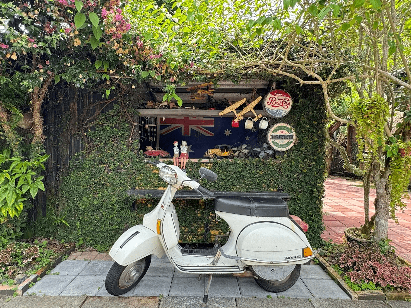 夢幻湖畔小白船拍攝場景