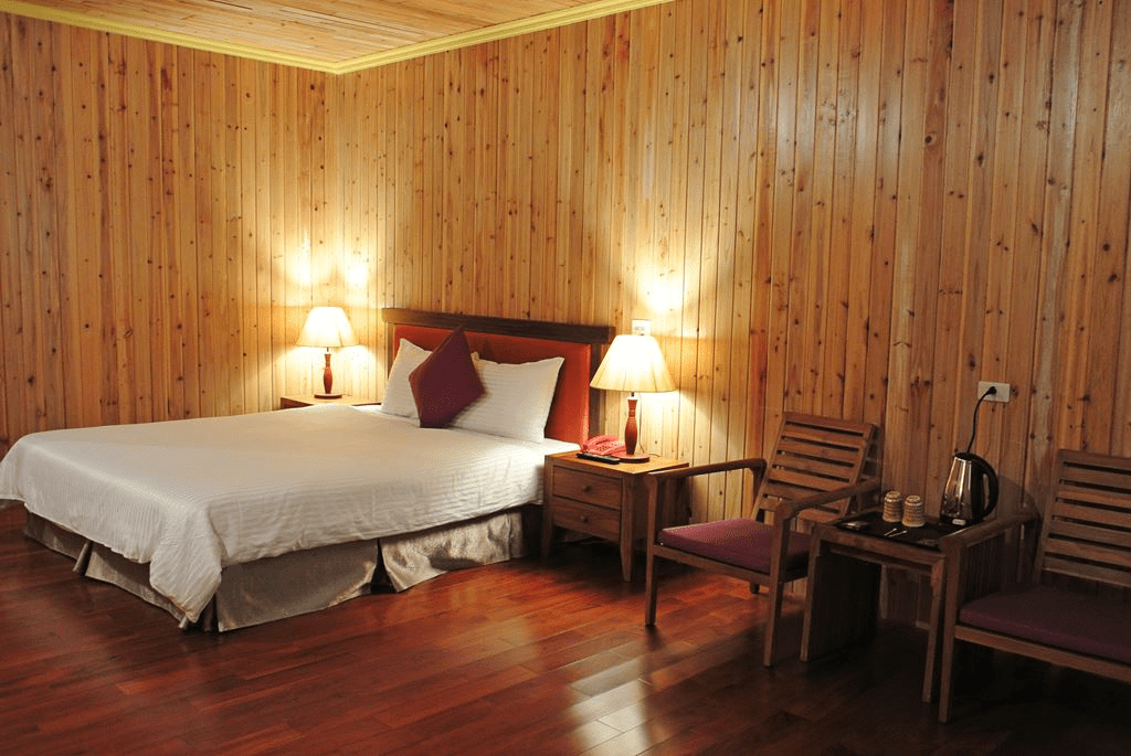 在杉林溪的冬日清晨醒來，選對住宿，讓雲霧、樹影與靜山陪你過一晚