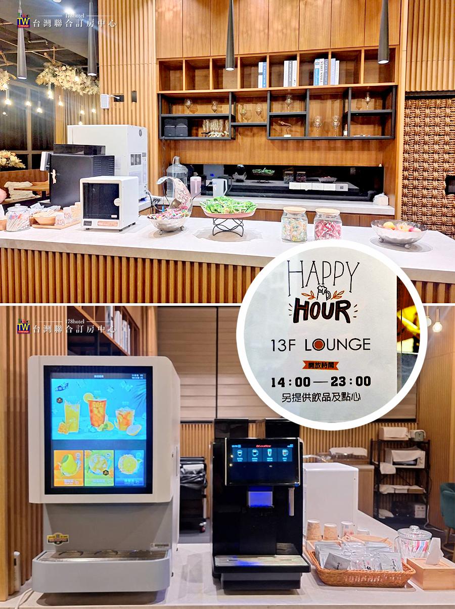 挑高的早餐用餐空間，搭配裝置藝術，營造優雅的早晨氛圍。