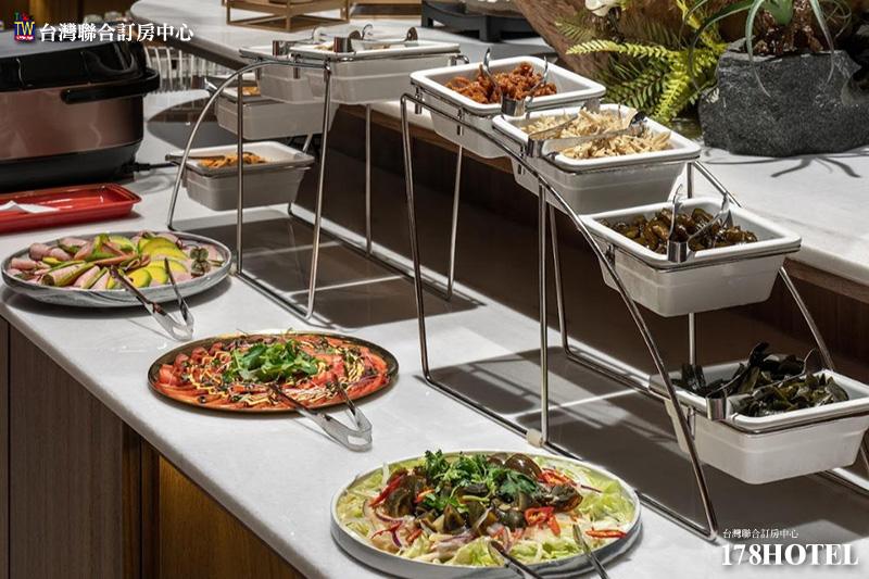 飯店提供豐富的早點