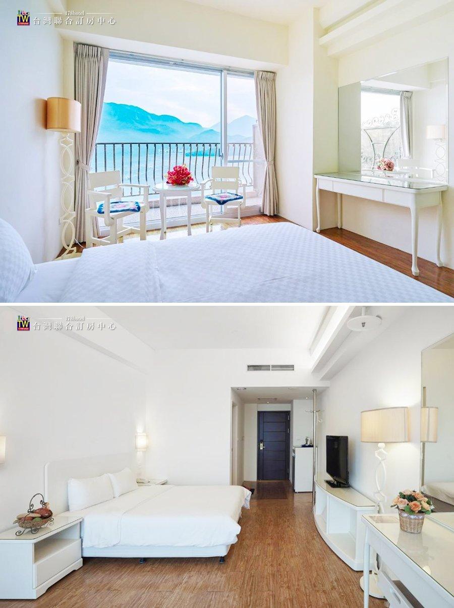 日月潭淶滬文旅高樓層湖景房實拍