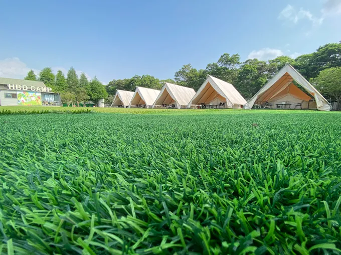 過年圍著帳篷吃熱湯，在苗栗露營區迎接嶄新的一年