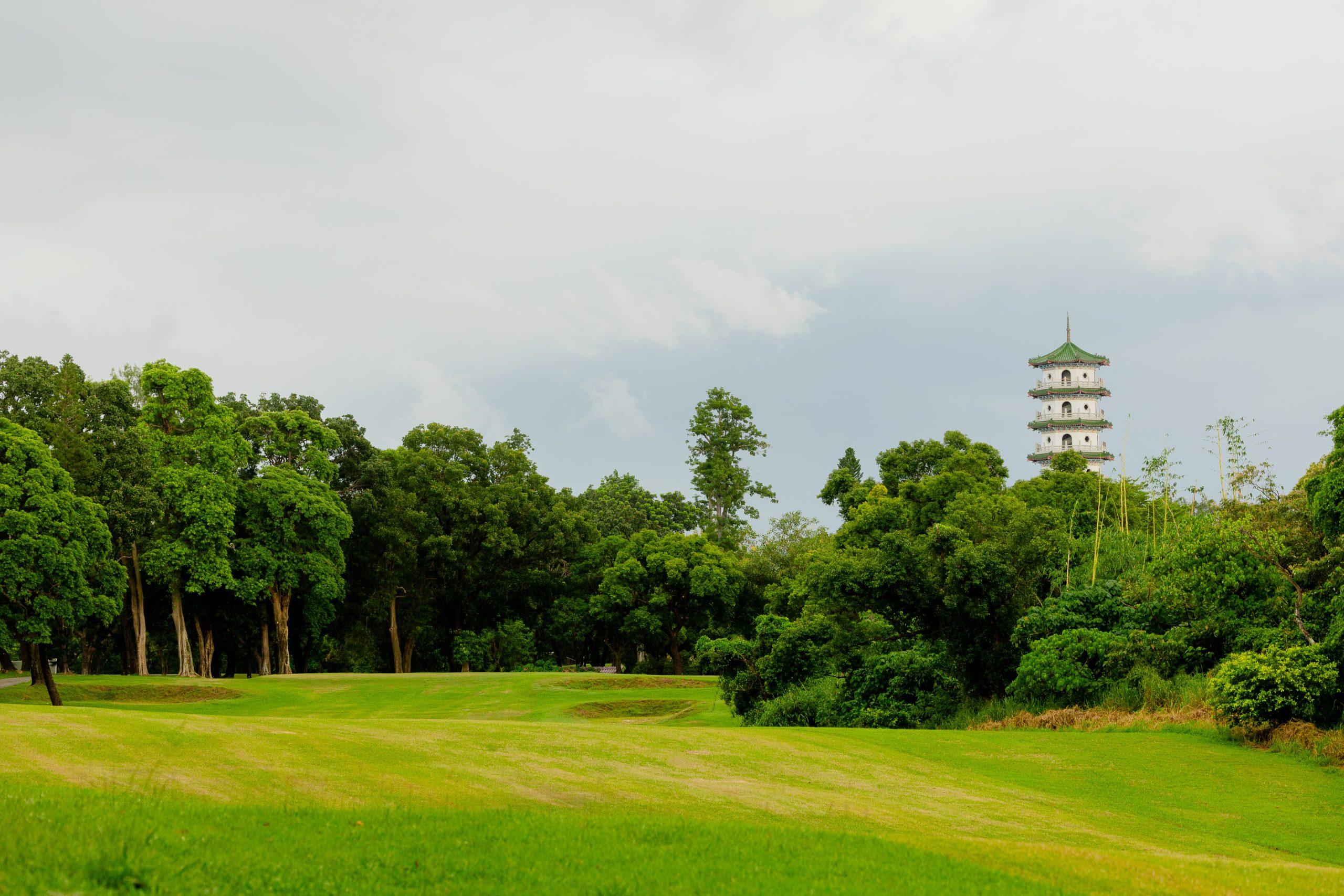 從城市邊緣走向綠色，高雄果嶺自然公園用一整片草坪迎接週末時光