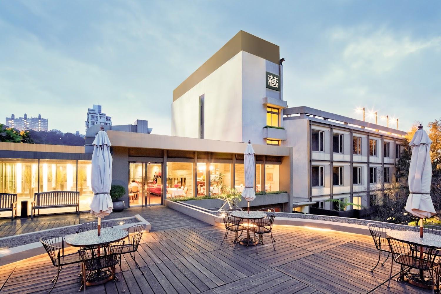 雀客藏居現代且具質感的外觀