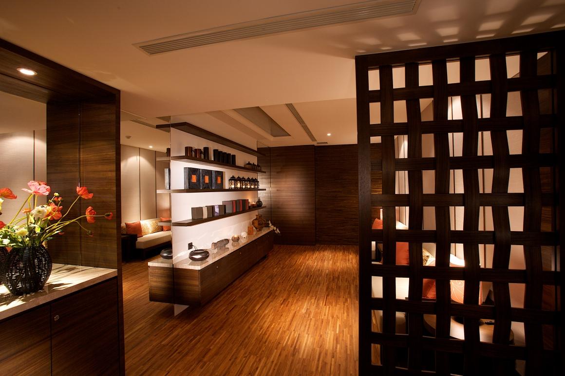 SPA芳療與放鬆空間一角