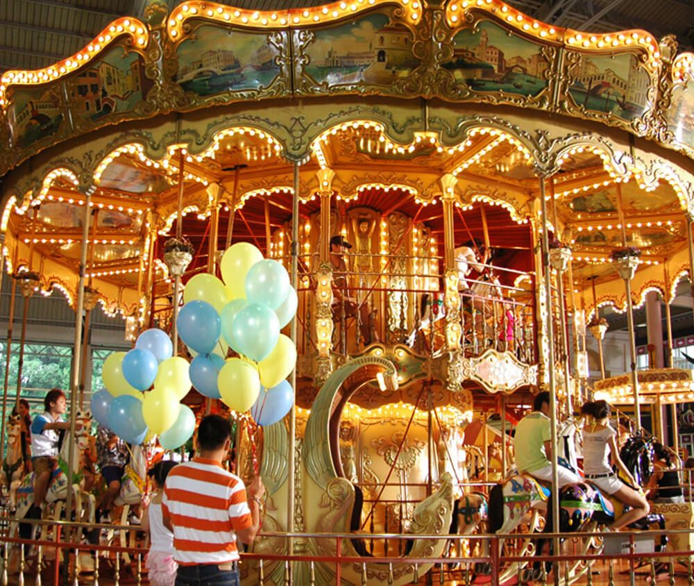 阿拉丁廣場提供豐富的室內設施，是親子旅客最愛的遊憩場域。