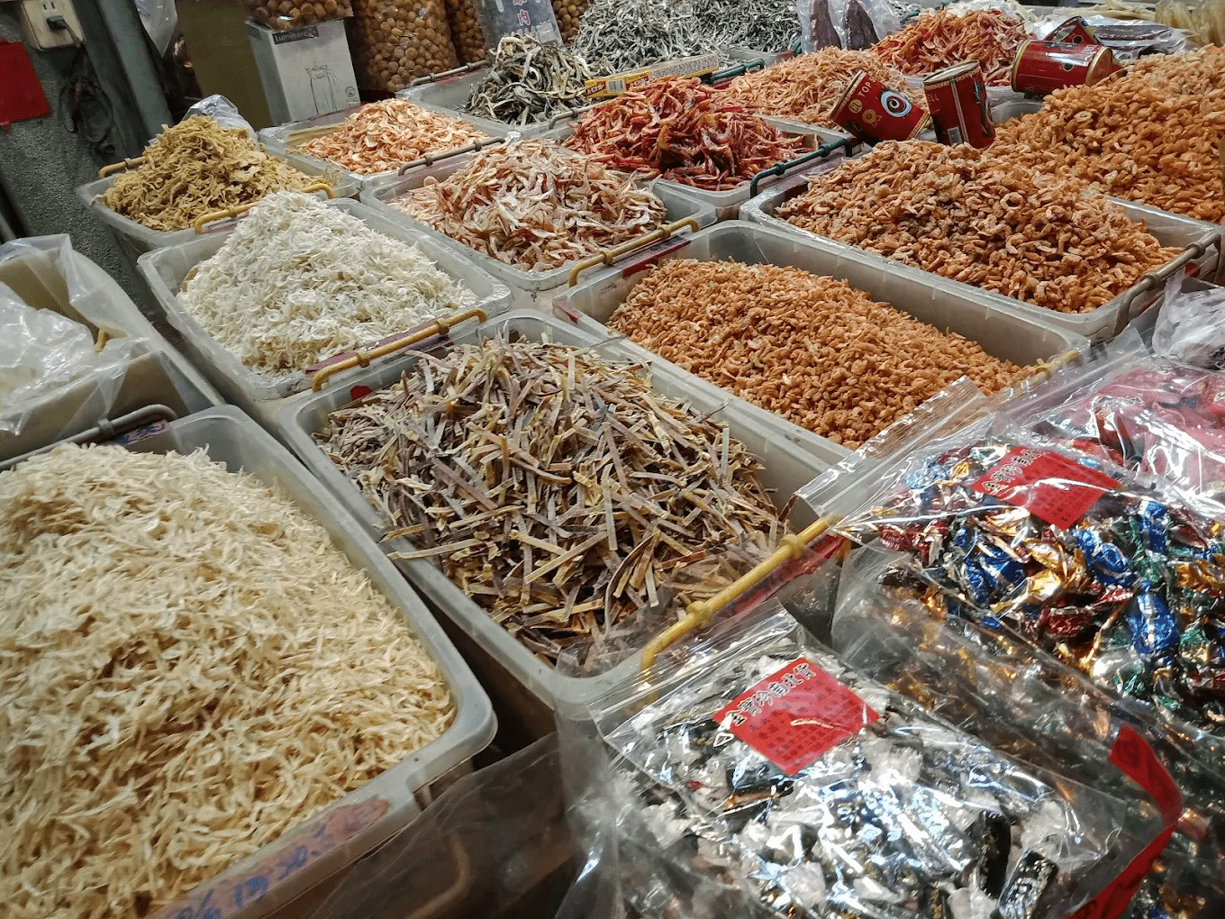 三鳳中街 乾貨攤