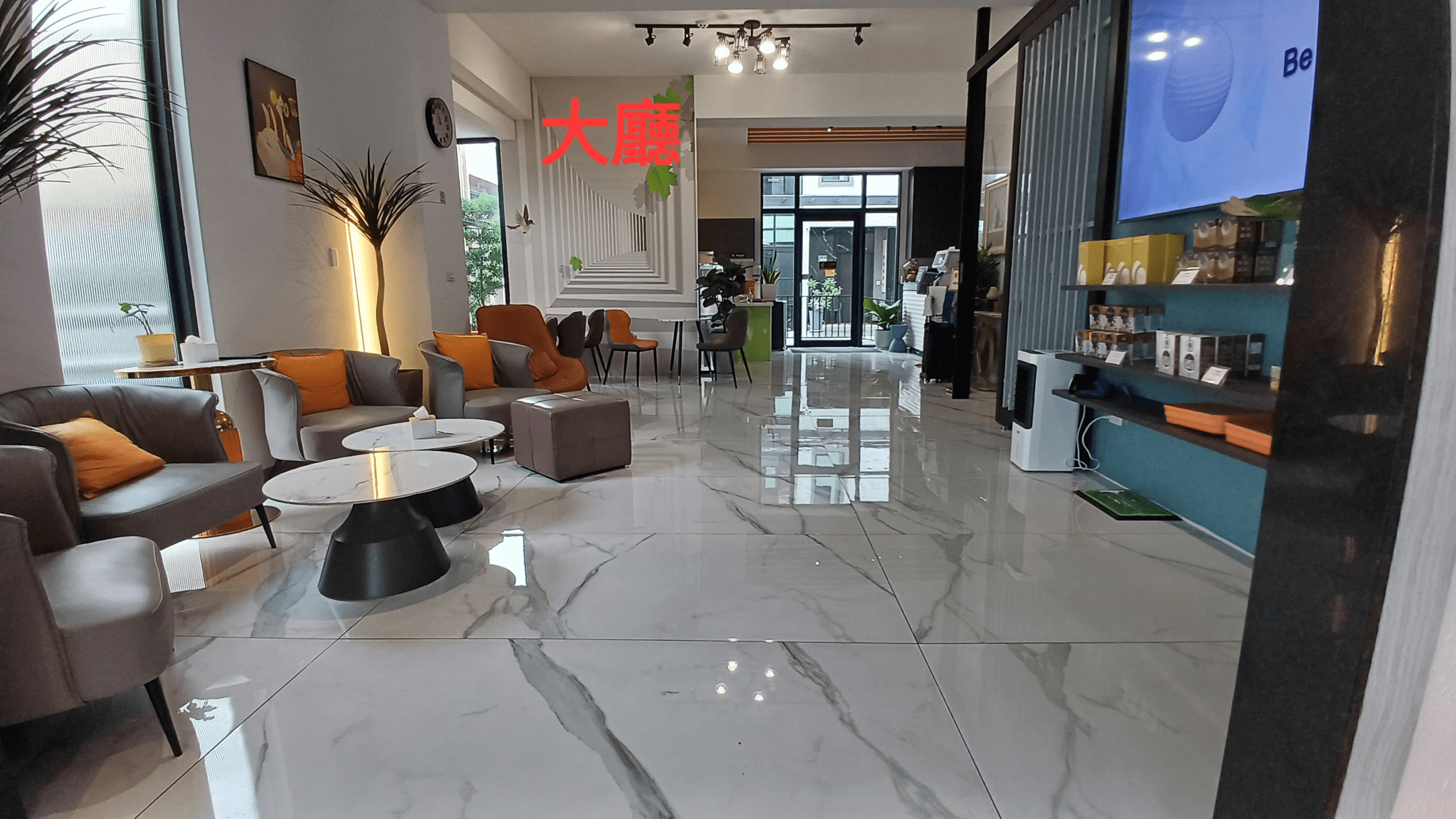 古坑行旅內的溫馨雙人房型