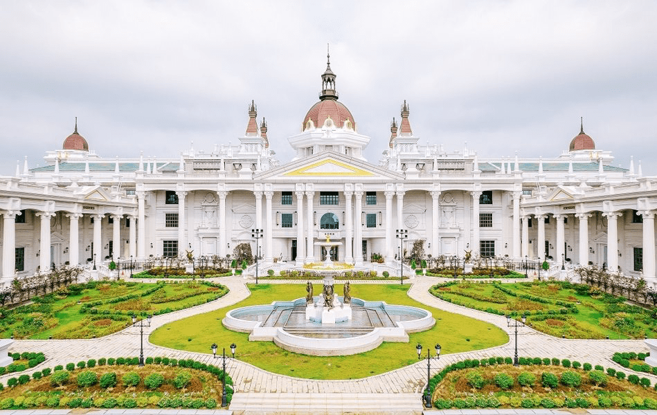 佐登妮絲城堡花園中的浪漫氛圍