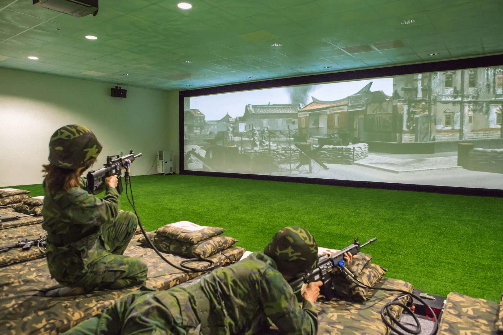 烈嶼軍營轉身成體驗場域,在后麟模擬射擊館感受科技與歷史交錯的時刻