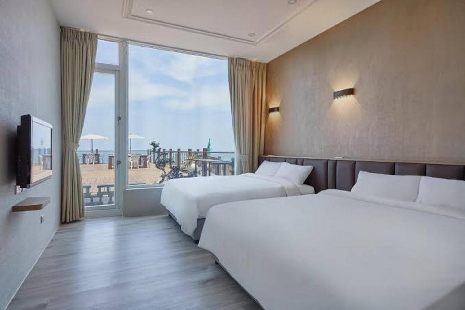 2026北海岸渡假首選｜石門「半島海悅渡假會館」開箱：零距離海景房、寵物友善，不出國也能享受海島Villa風情