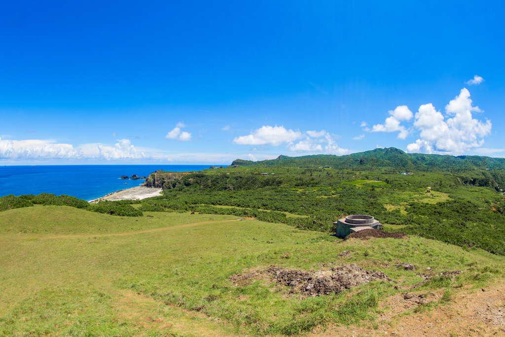 在綠島海景住宿醒來看太平洋晨光，午後直接走進浮潛海域