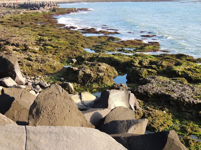 沿著北海岸前往三芝景點，一路踩著海風與梯田光影走進水色與夕陽之間