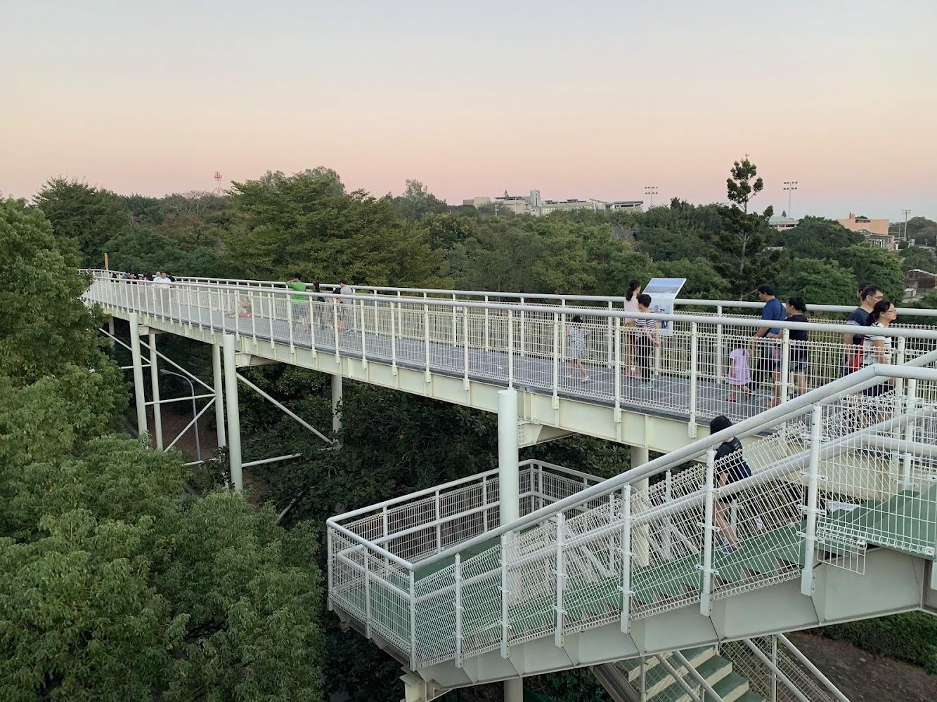 八卦山天空步道視野