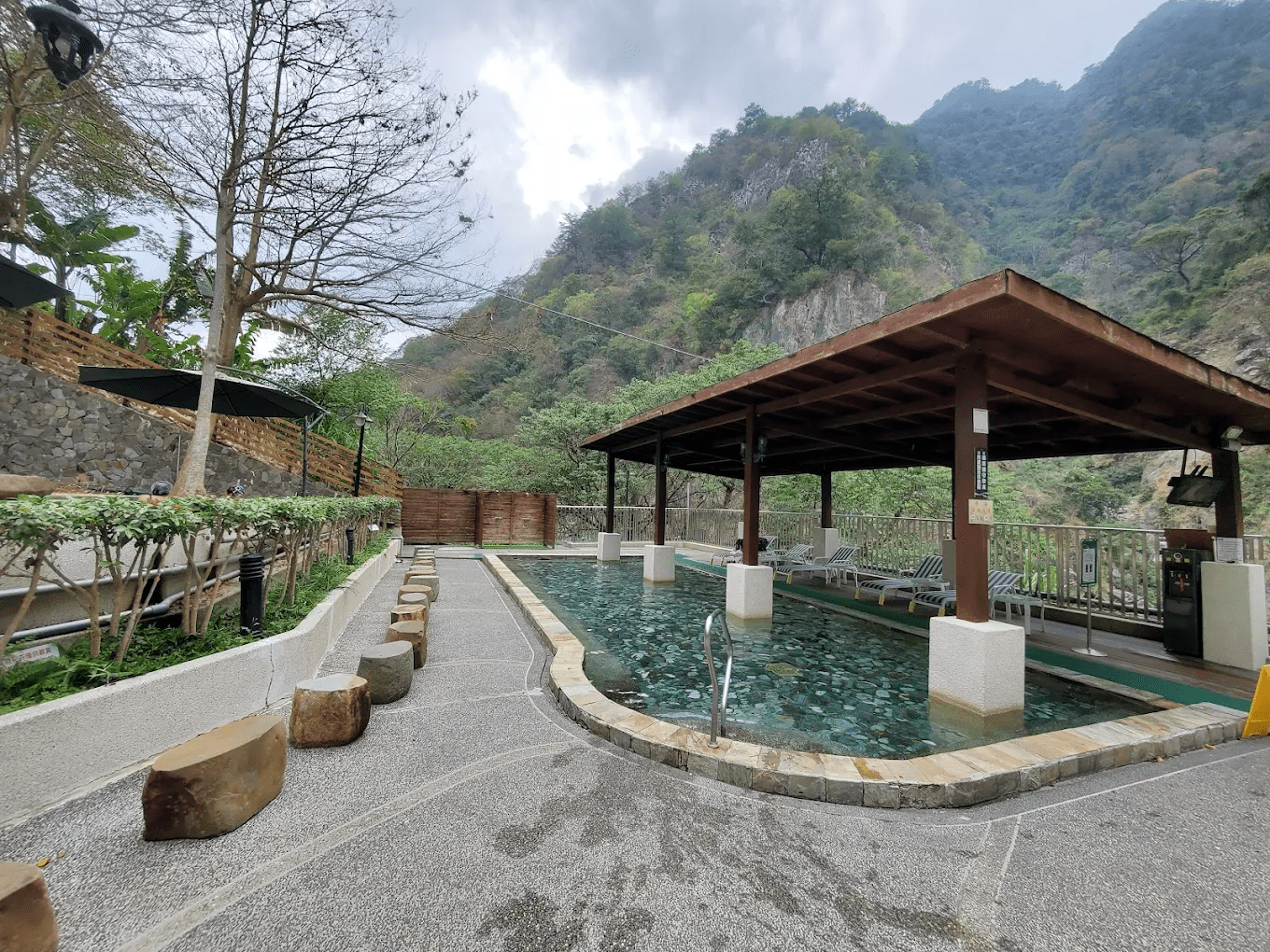 統一渡假村谷關溫泉養生會館大廳或環境一隅