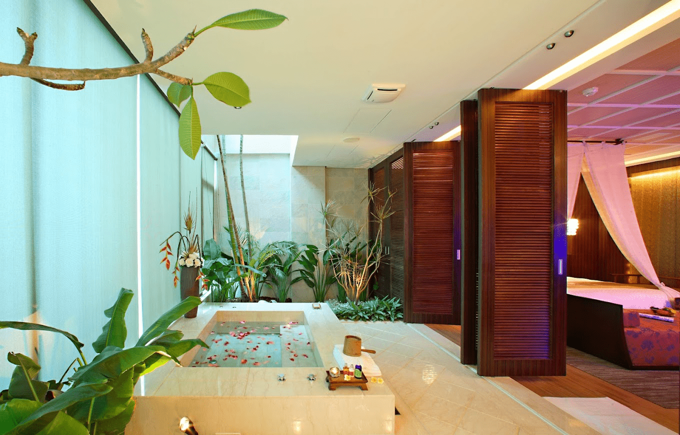 在寬敞舒適的房內享受寧靜時光,是旅行中重要的放鬆環節