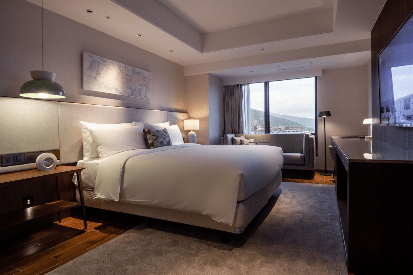 從房間眺望礁溪景致