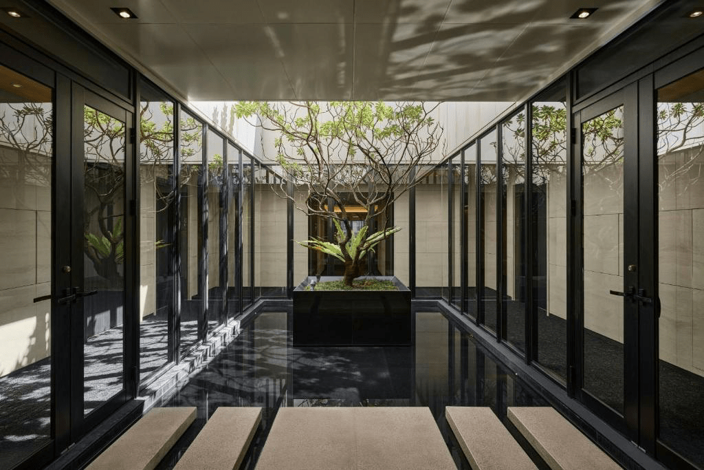 台北慕軒飯店大廳與公共空間,展現低調奢華的設計感