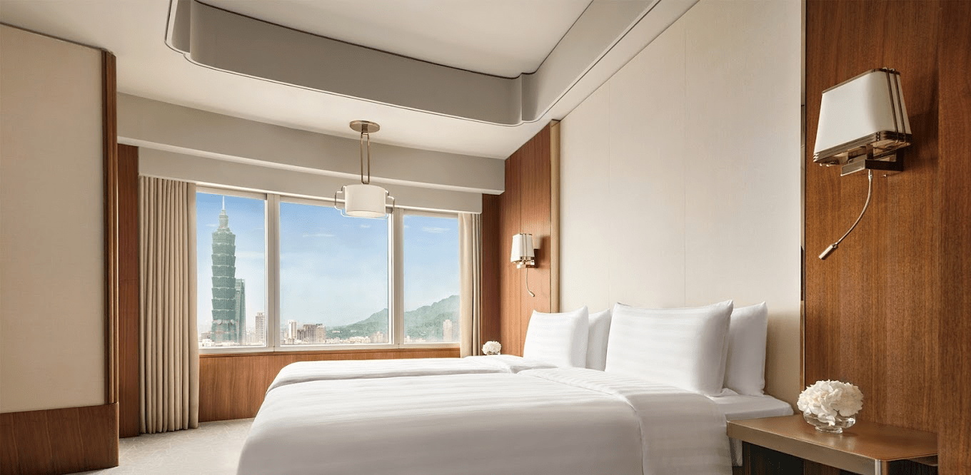 在台北的夜裡住一晚台北遠東香格里拉，讓忙碌慢慢轉為一段深刻的風景