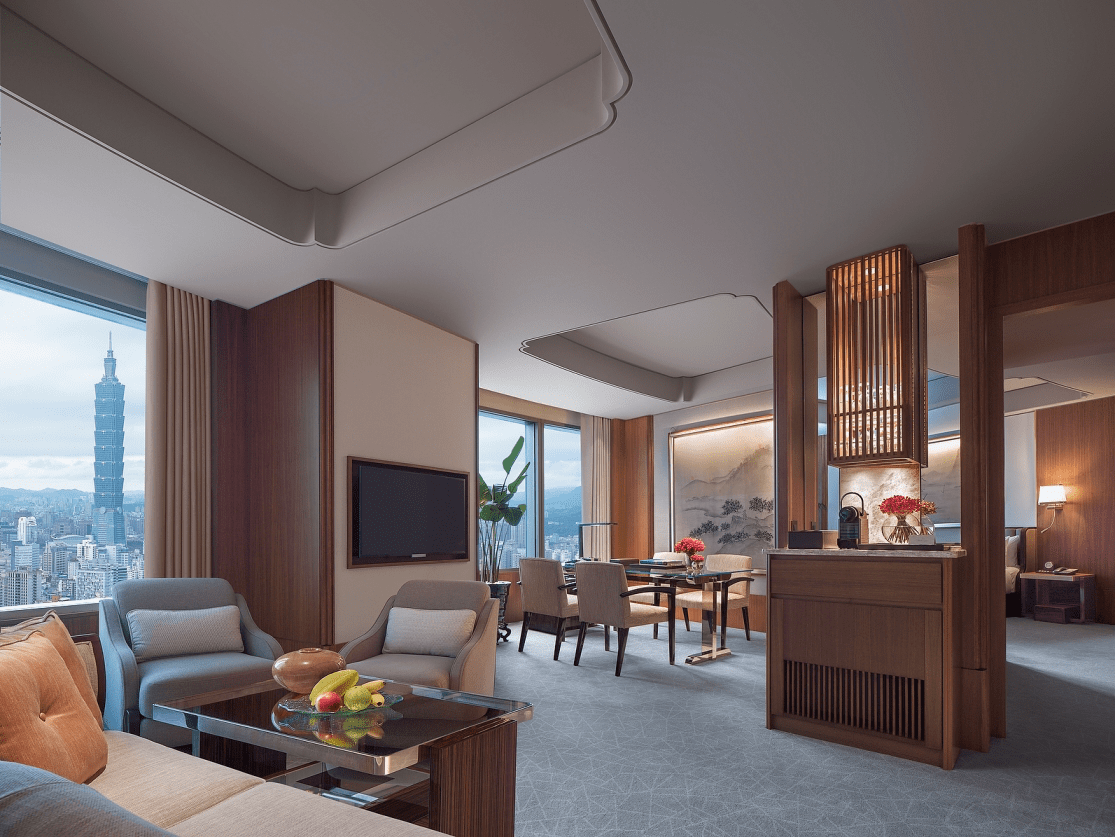 在台北的夜裡住一晚台北遠東香格里拉，讓忙碌慢慢轉為一段深刻的風景