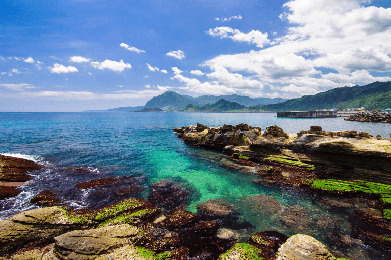 走進潮境公園的遼闊視野裡，讓天空與海連成一線成為最自由的旅行風景