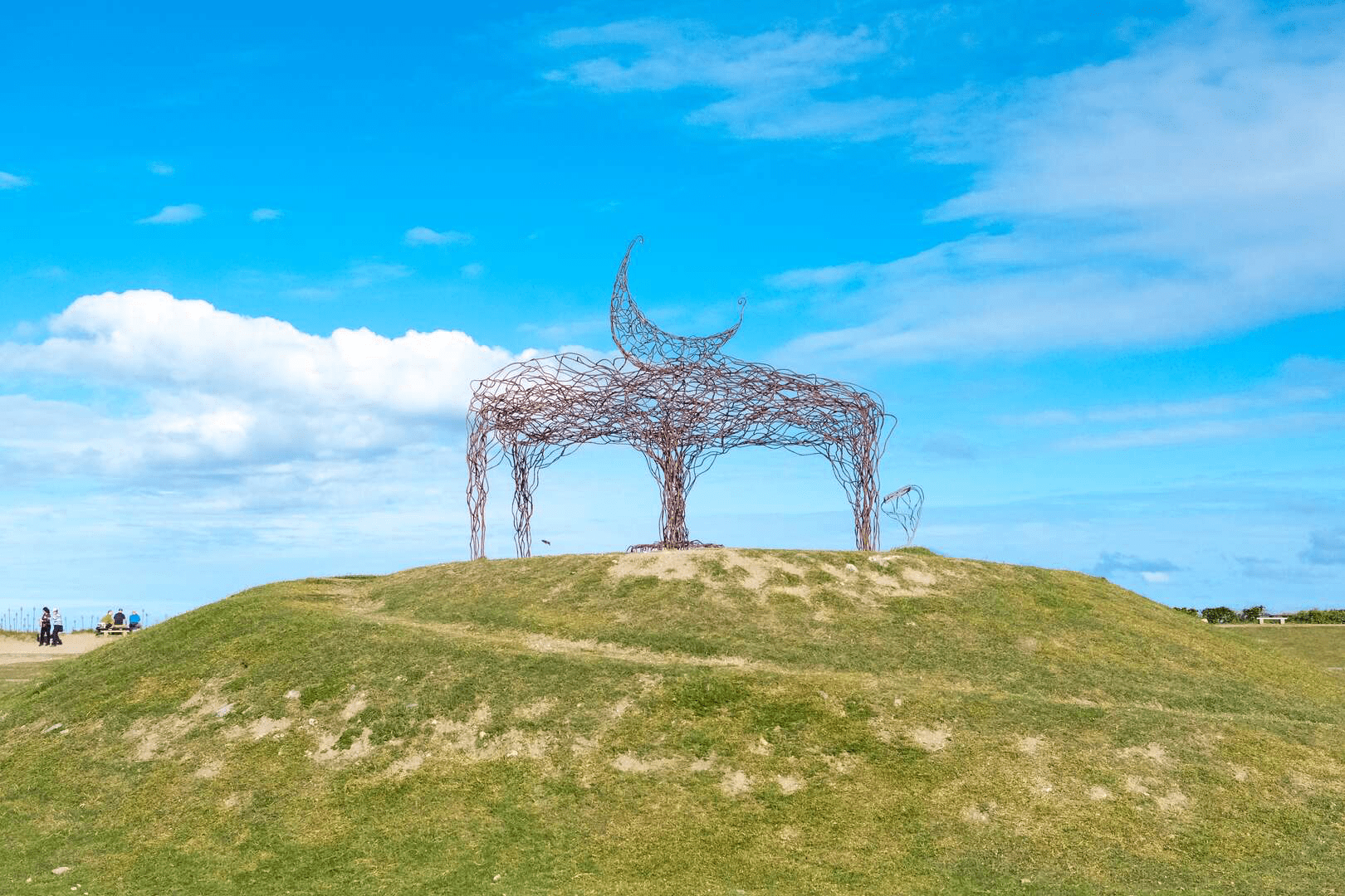 加路蘭遊憩區內著名的漂流木地景藝術作品