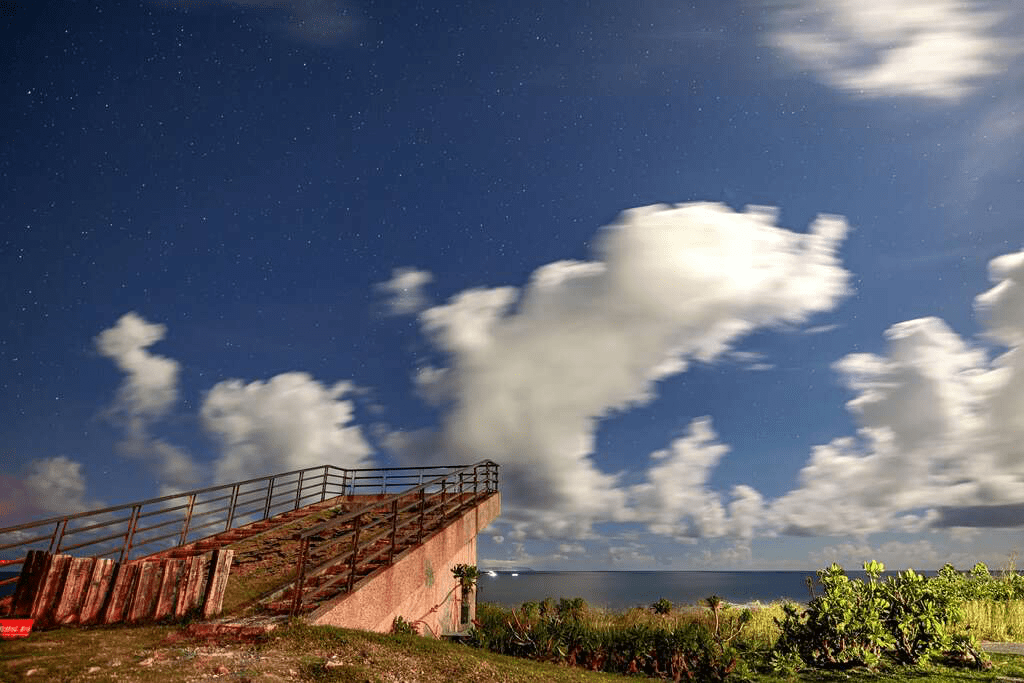 加路蘭遊憩區的日出或日落美景,光影色彩迷人