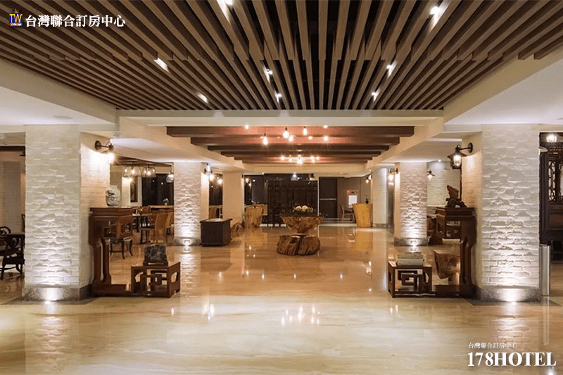 嘉義蘭桂坊花園酒店大廳藝術品陳設