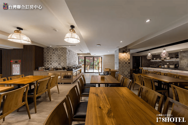 嘉義蘭桂坊花園酒店精美早餐區