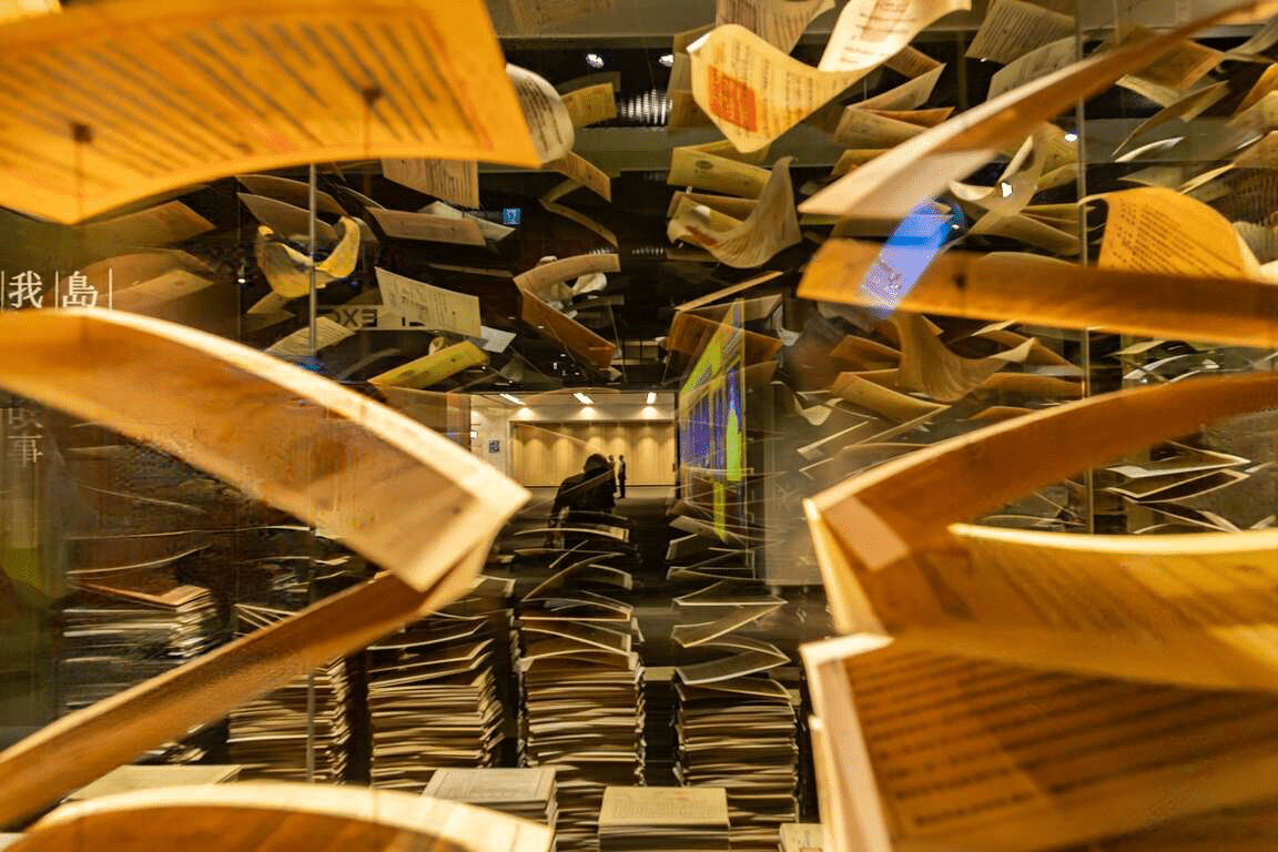 檔案館內部典藏空間