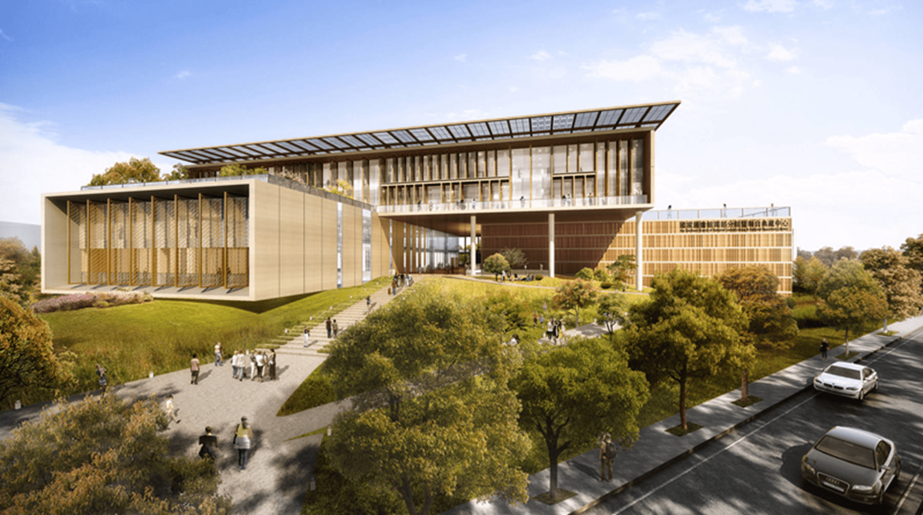 當光影穿過書頁與建築之間,國家圖書館南部分館寫下城市最溫柔的節奏
