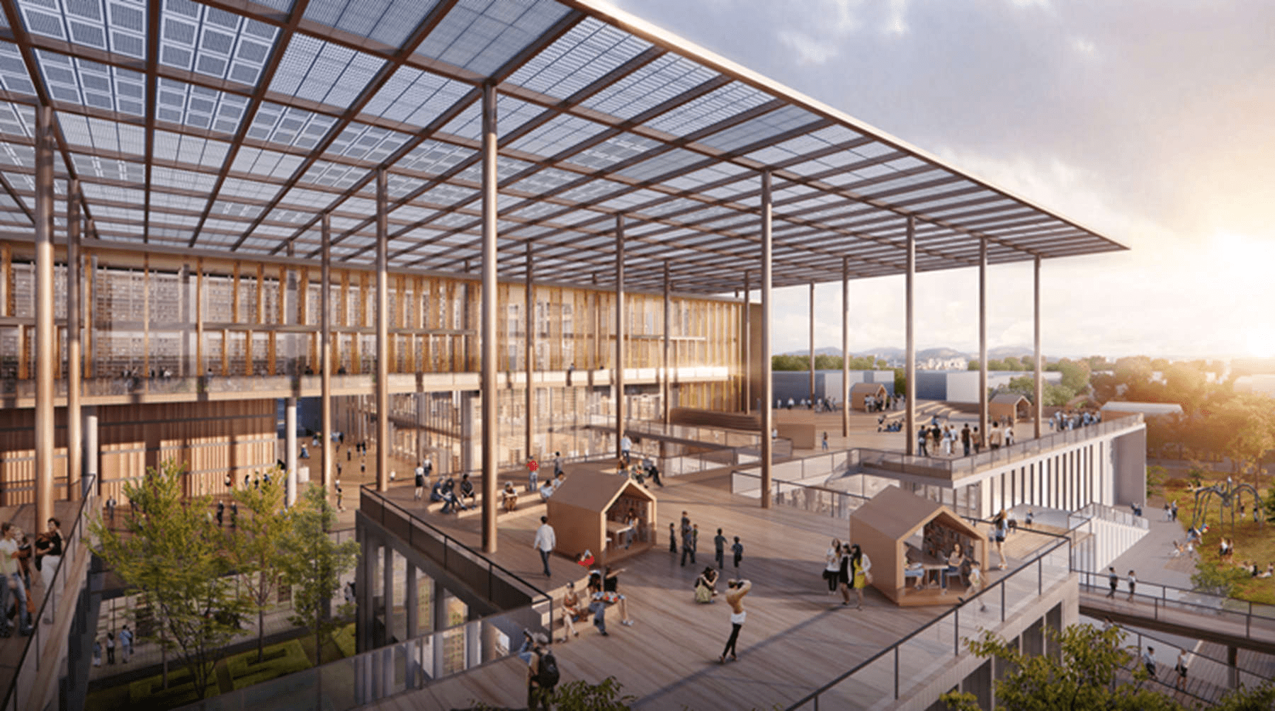 當光影穿過書頁與建築之間,國家圖書館南部分館寫下城市最溫柔的節奏
