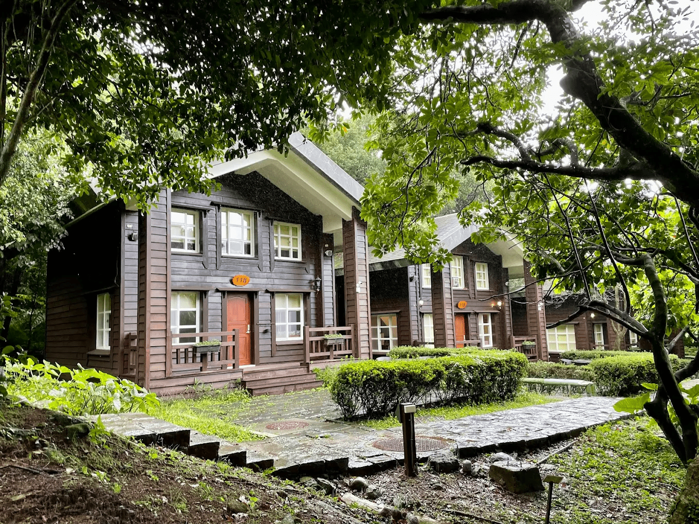 陽明山菁山遊憩區露營區環境全景